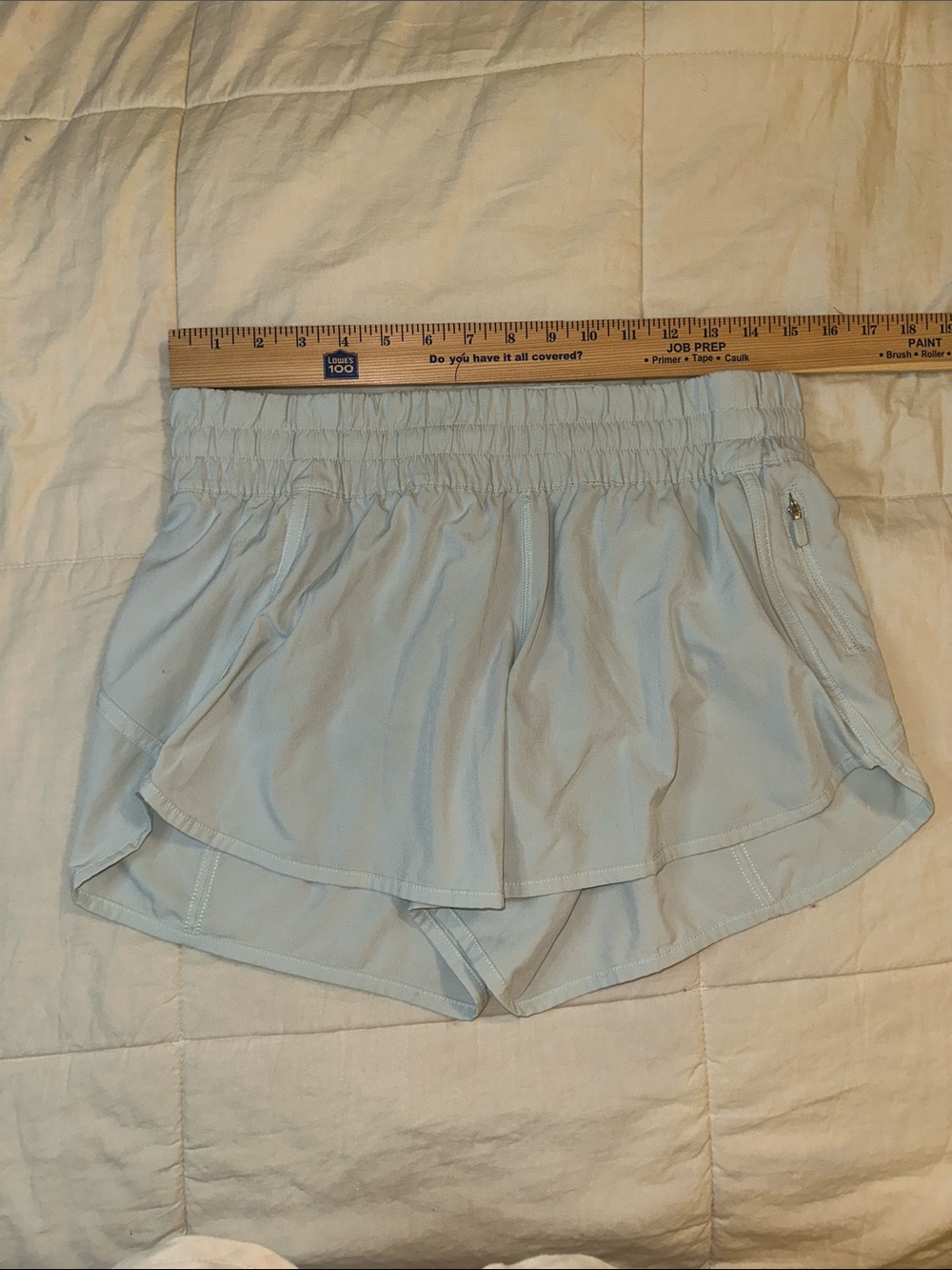 lululemon athletica Light Blue Women's Athletic Shorts - Picture 5 of 6